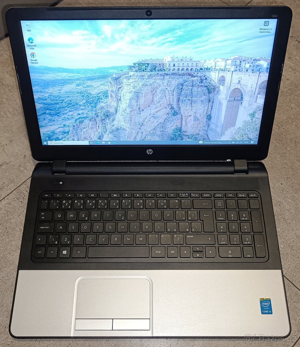 HP 350 G1,i5-4210U,WIN 10,HDD 750GB,RAM 8GB,15.6 palců