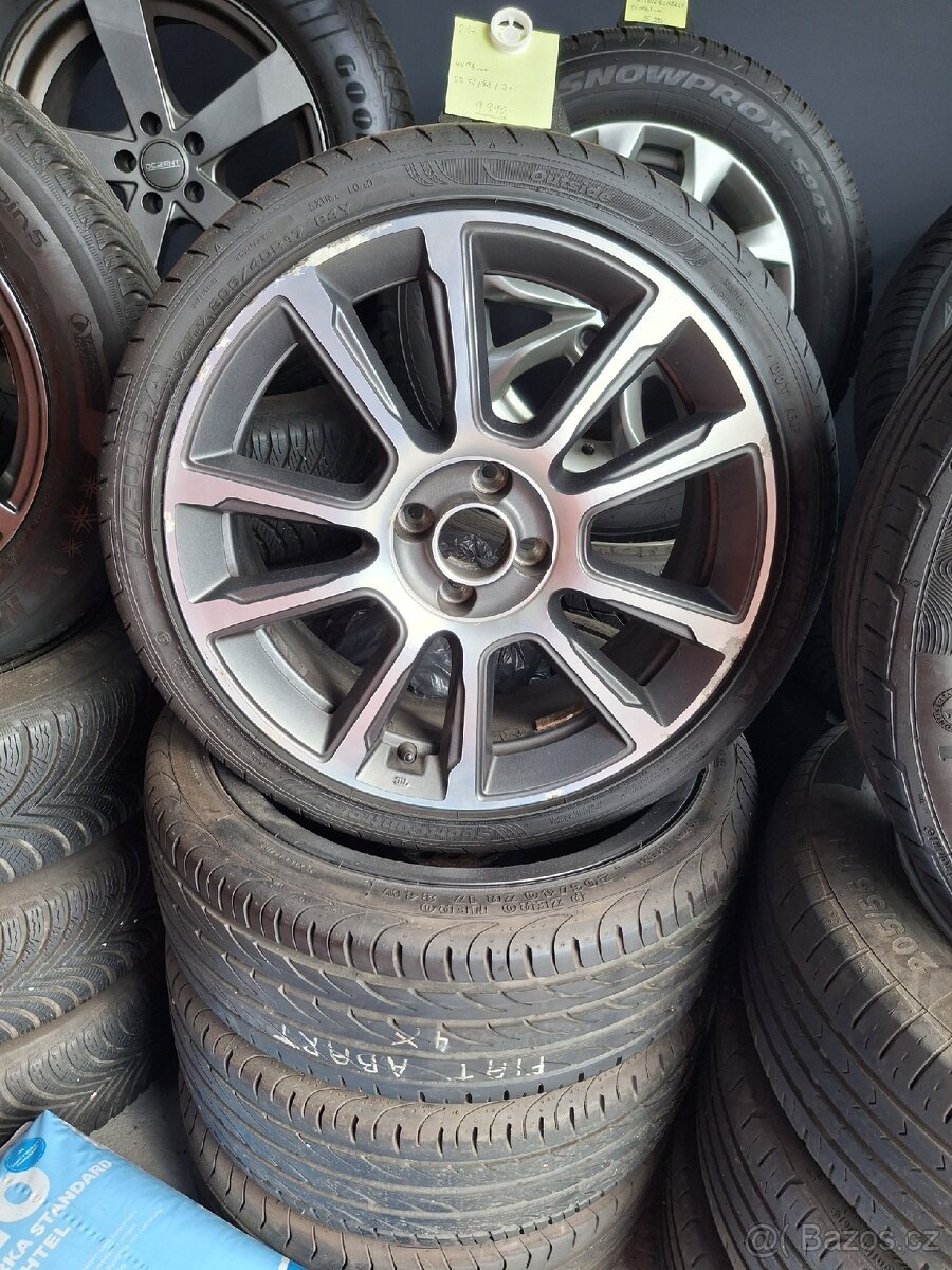Alu kola original, R17 + letní pneu 205/40 R17