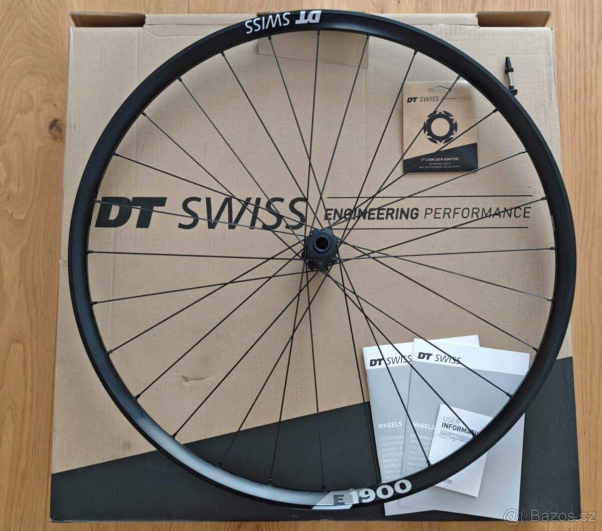 DT SWISS E1900 Spline 30 29" non-boost nove predne koleso