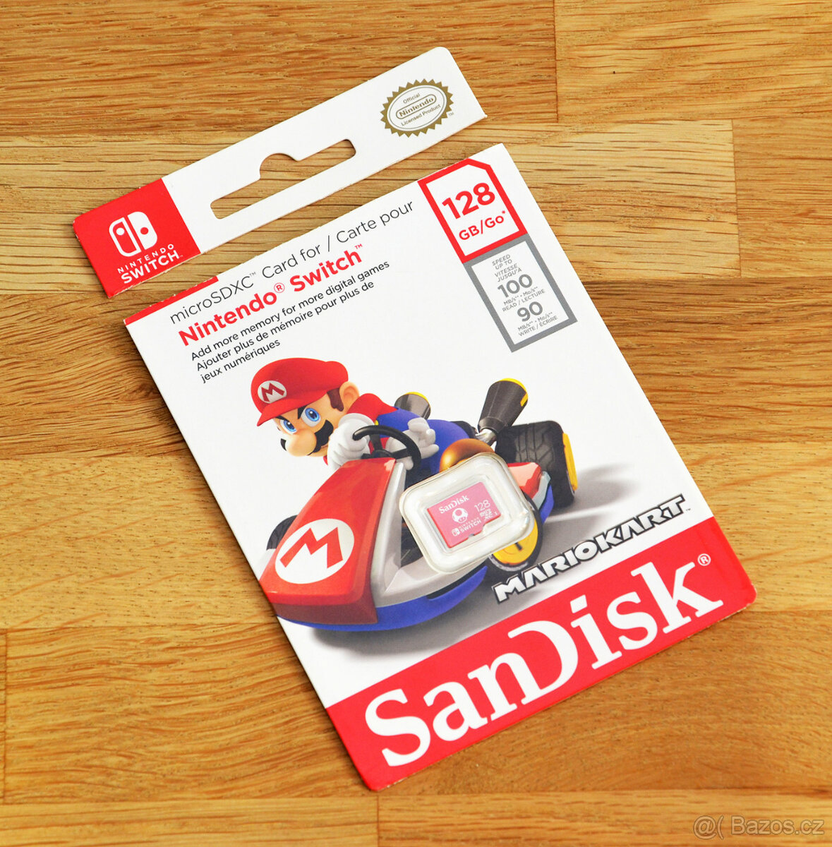 Licencovaná micro SD karta pro Nintendo SWITCH (128 GB)