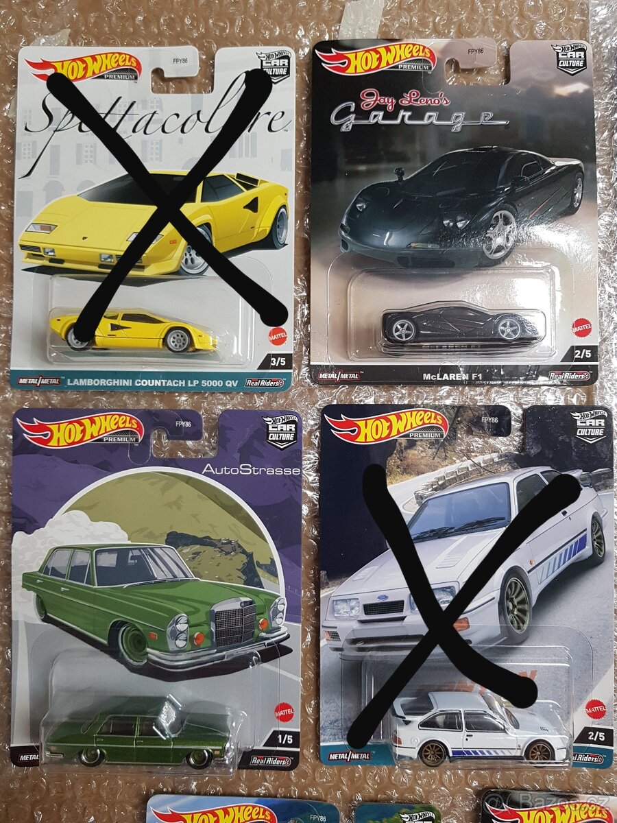 Hot wheels Premium Real Riders MIX