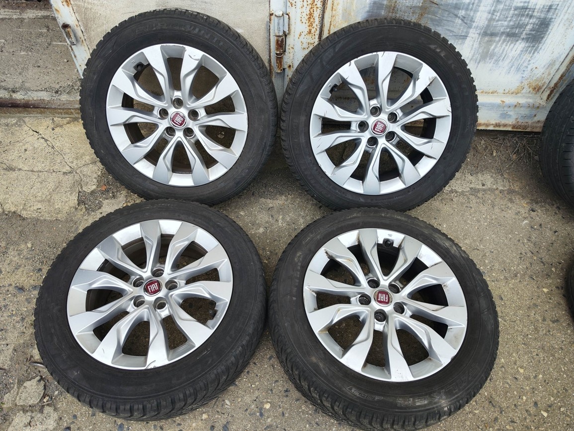 16"zimní alu sada 5x98 origo Fiat Tipo II 500L Alfa Romeo