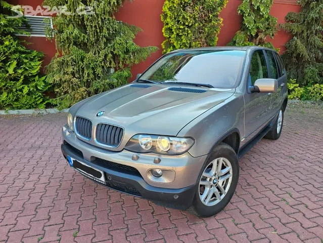 BWM X5 3.0d e53 160kW,Manuál,1.Majitel,Xenon,4x4,2004