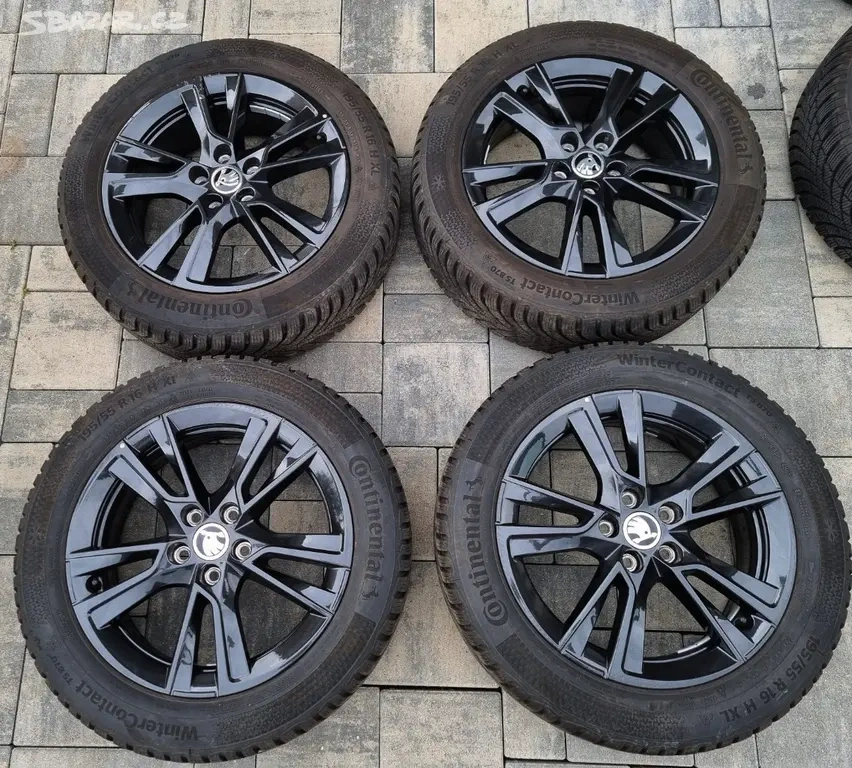 Zimní-Letní kola 16" 5X100 ET45 195/55 R16 Fabia 4