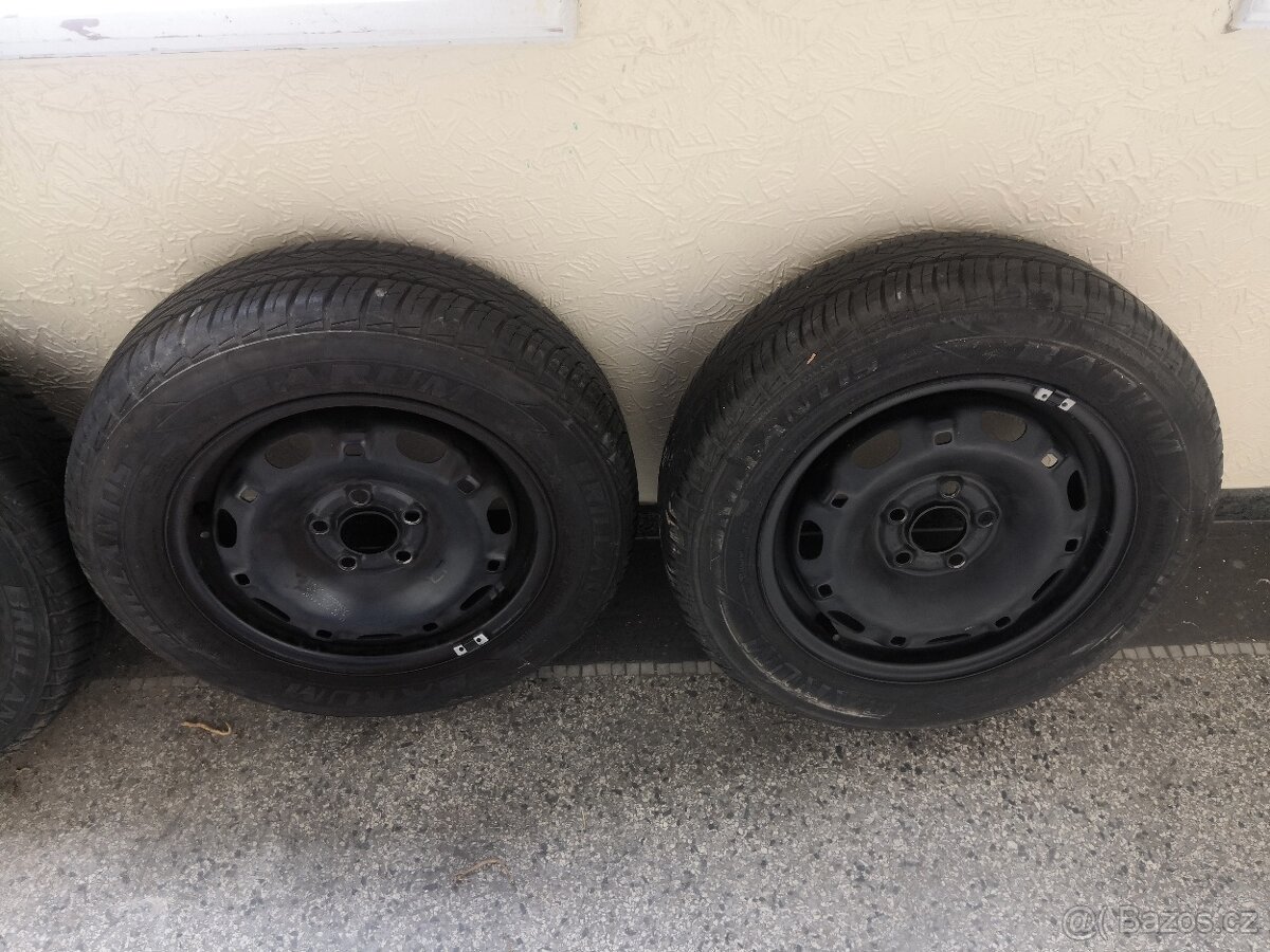 4 kola na Škoda Fabia