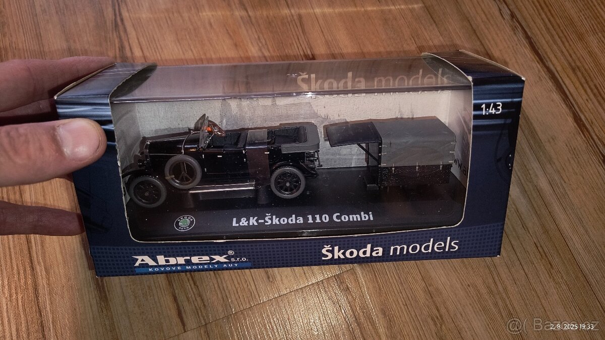 Škoda model abrex 1:43