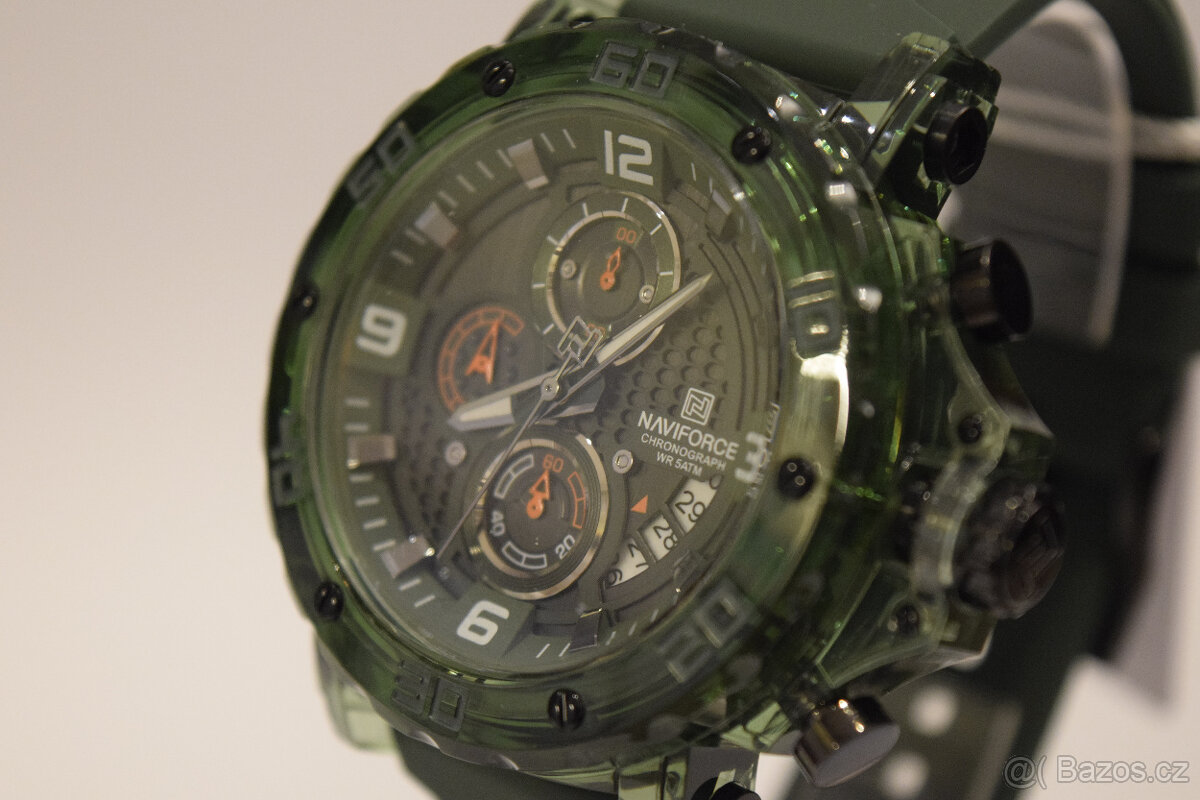 Pánské hodinky Naviforce, chronograph