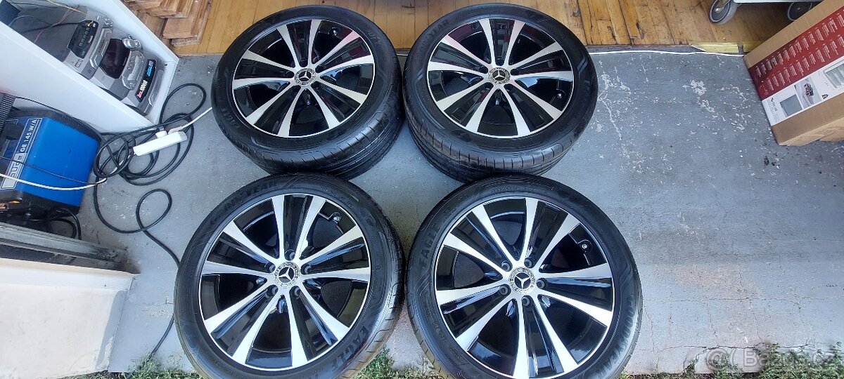 Originál alu kola Mercedes Benz 5x112 r18 výměna možná