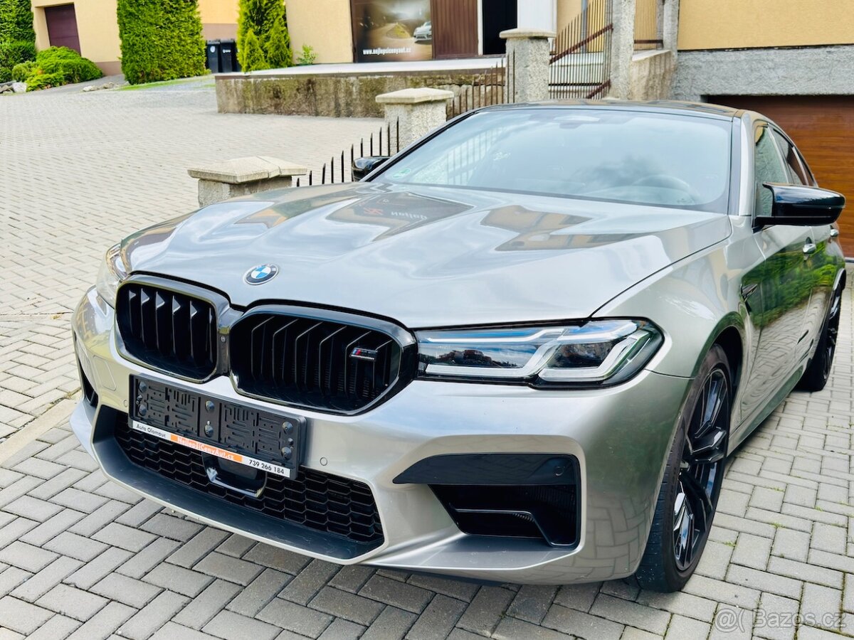 BMW M5 COMPETITION xDRIVE ZÁRUKA Koup.ČR,1.majitel,2022