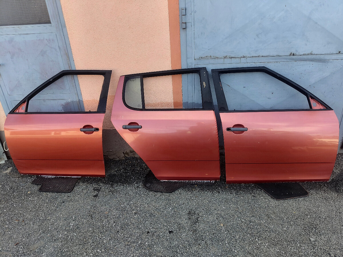 Dveře + kapota Fabia II - 9771