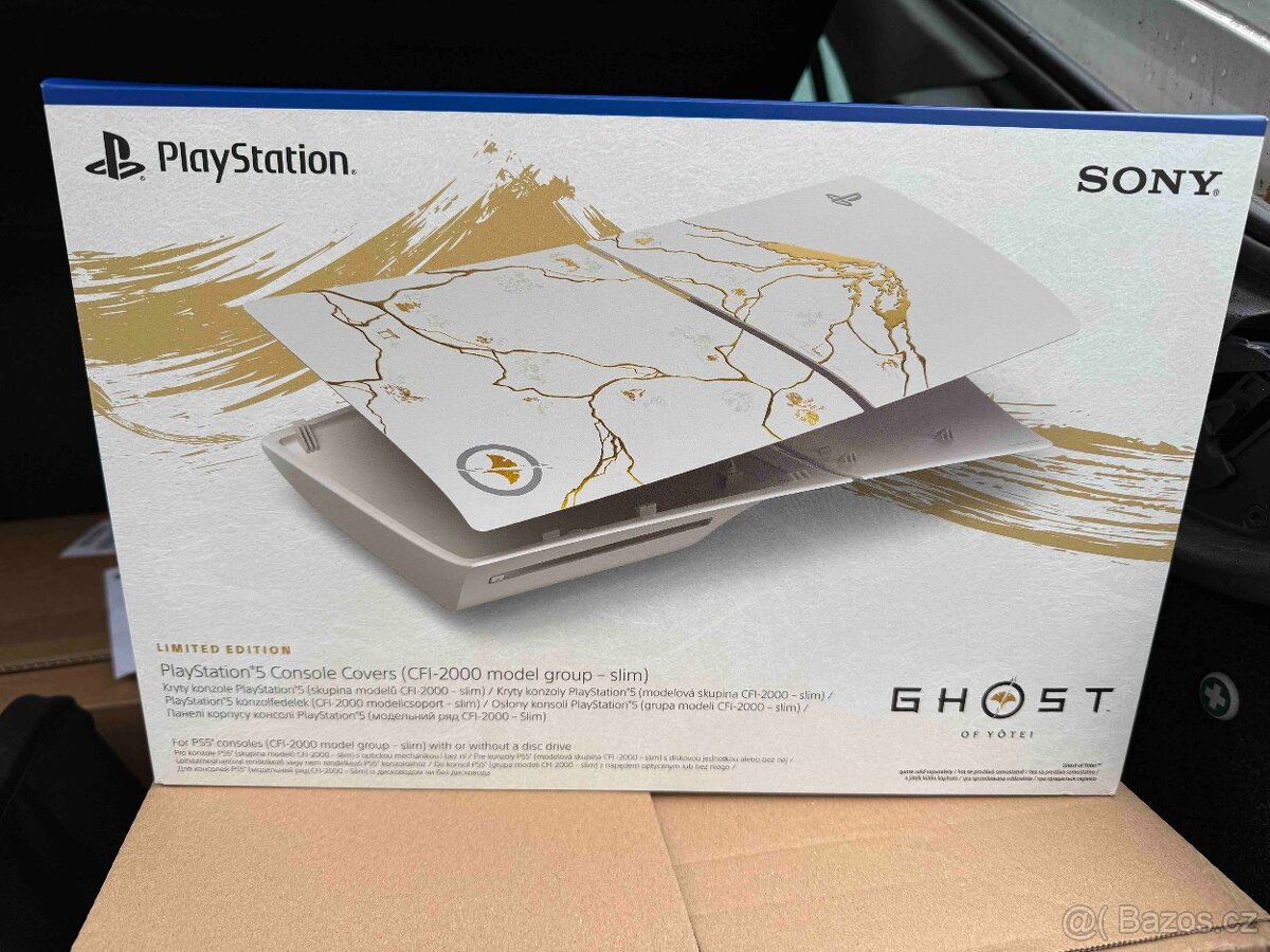Kryt na konzoli PlayStation 5 Slim - Ghost of Yotei