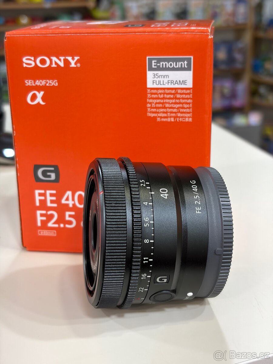 Sony FE 40mm f/2.5 G