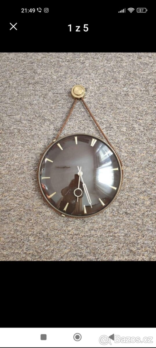 Retro hodiny a budíky