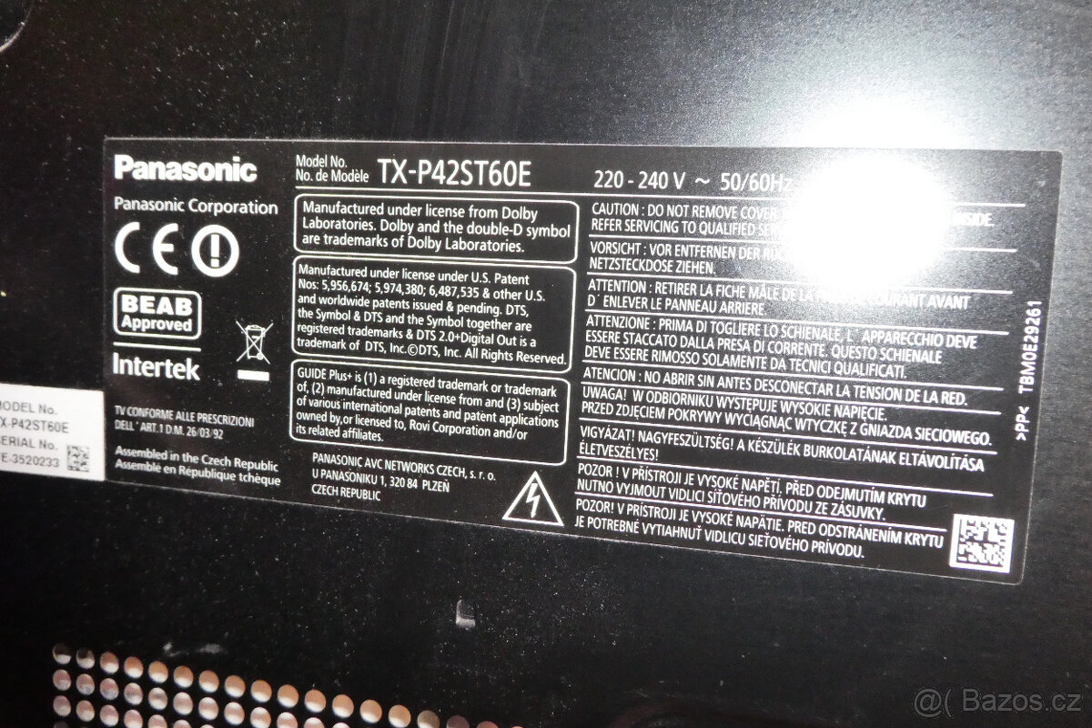 moduly do plazmové TV Panasonic