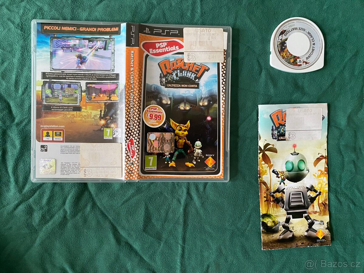 PSP Ratchet & Clank Size Matters