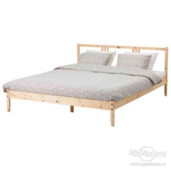 Dřevěná postel IKEA 140x200 cm