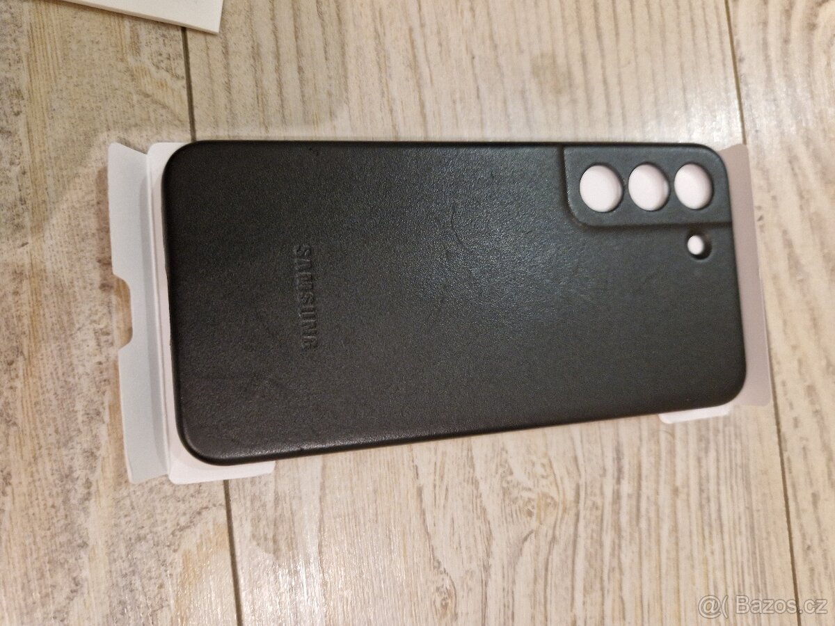 Kožené pouzdro na Samsung černé