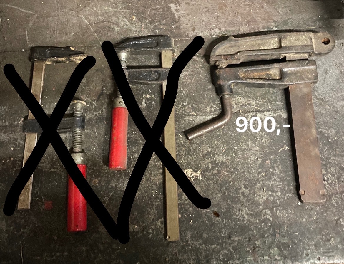 Set poctivých svěrek