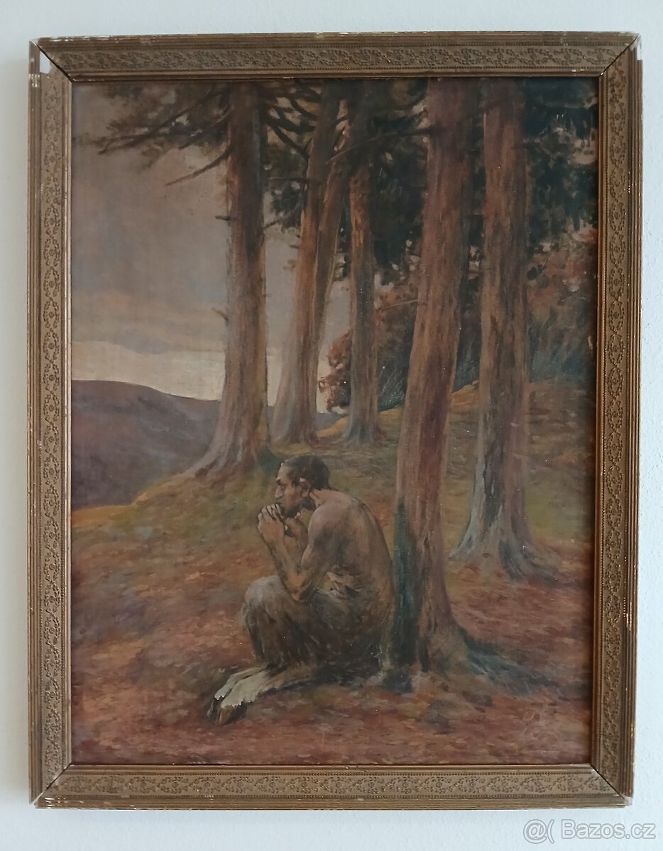 Obraz - Faun - Olejomalba