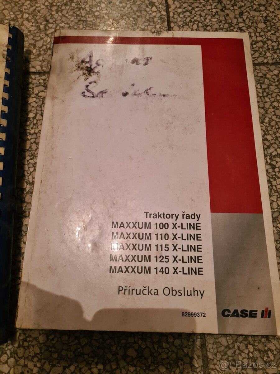 Manuál obsluhy, návod pro traktory Case Maxxum X-Line