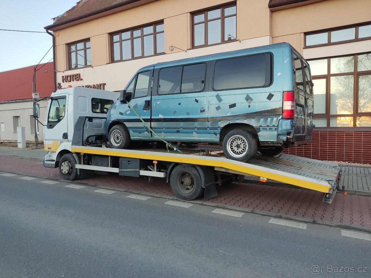 Fiat Ducato boční, zadní skla