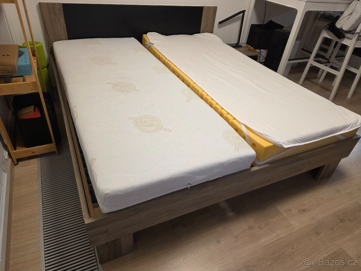 Manželská postel 180x200