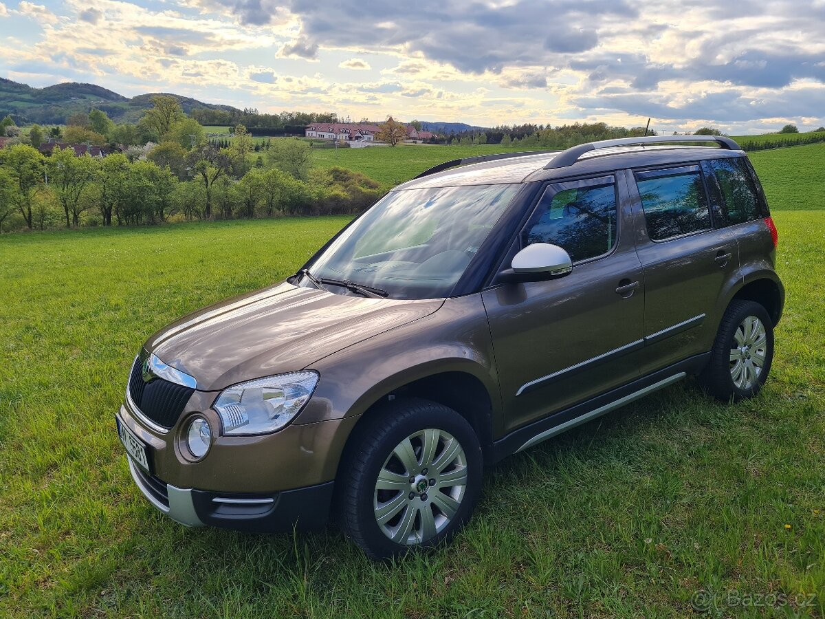 Škoda YETI 4x4 2,0 TDI /103 kw - 6/2011 - 172000 km - ČR