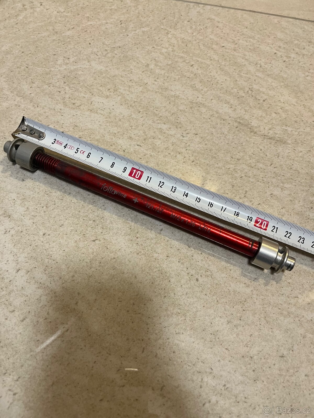 Adapter pro tandemovy zaves follow me M12x1.75 174mm