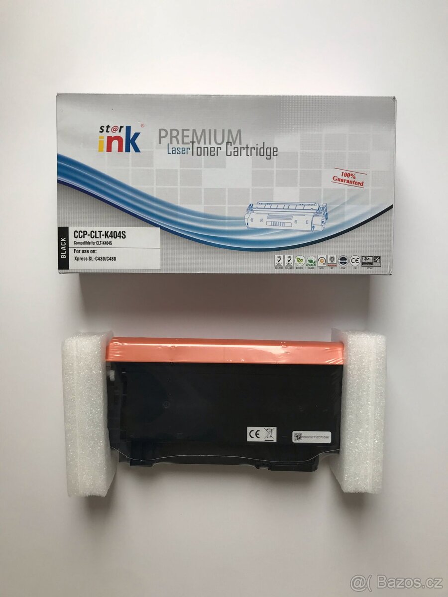 Prodám toner do tiskárny CCP-CLT-K404S, barva černá, 4ks