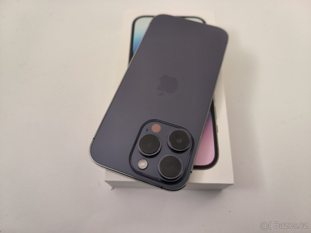 apple iphone 14 PRO 256gb Purple / Batéria 100%