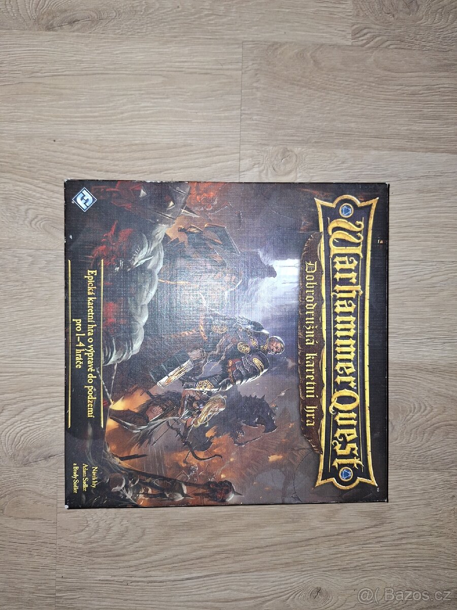 Warhammer Quest Dobrodružná karetní hra cenu nabídněte