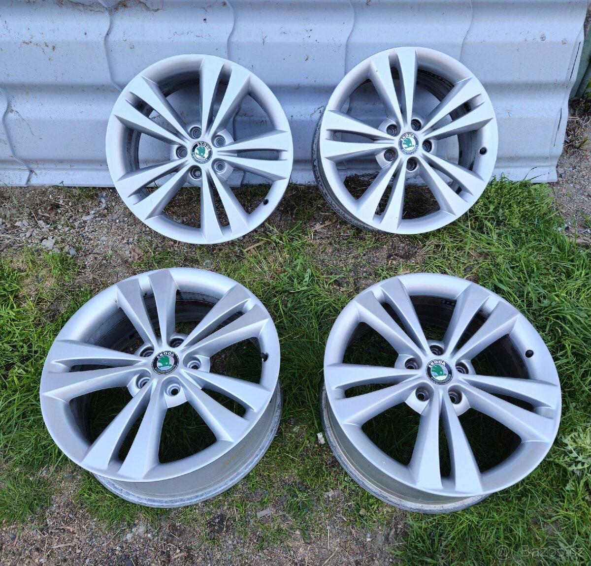 Originál alu kola škoda neptune 5x112 R18