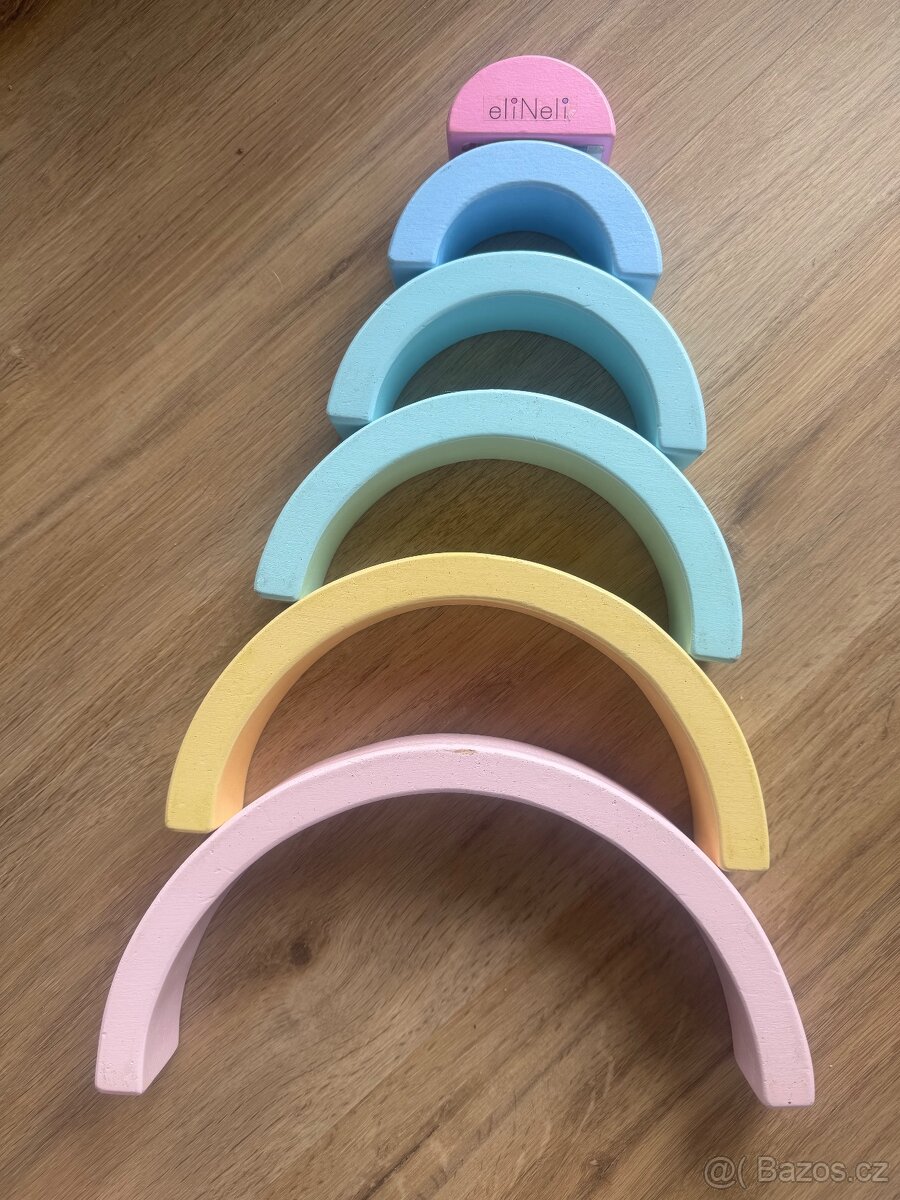 Skládací Montessori duha