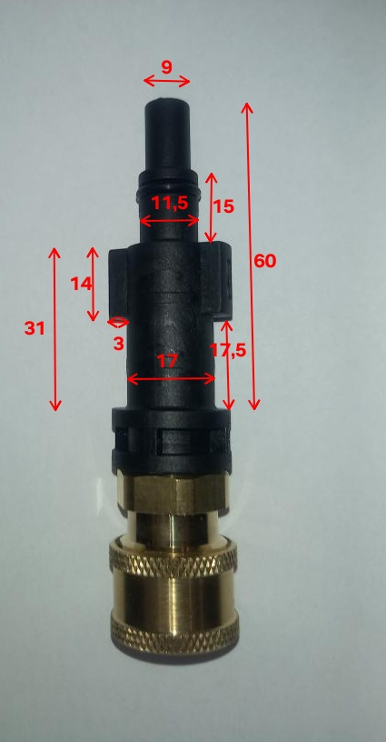 Adapter tlaková myčka, wapka