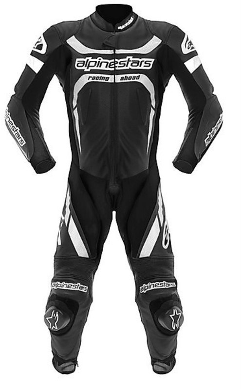 Alpinestars Motegi-Pánská kožená moto kombinéza, jednodílná