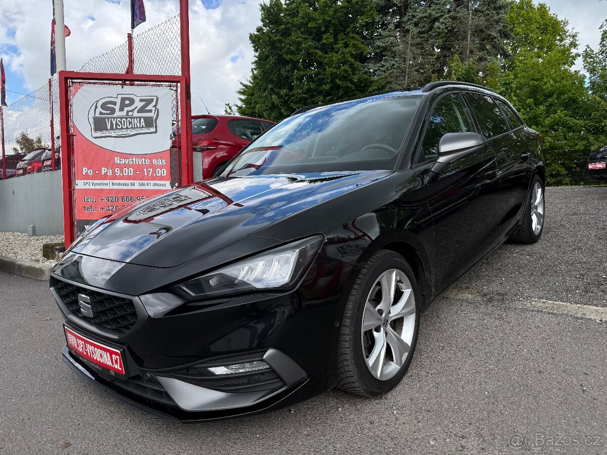 Seat Leon FR 2.0TDi DSG • 2/2022 • 110kw • Odpočet DPH •