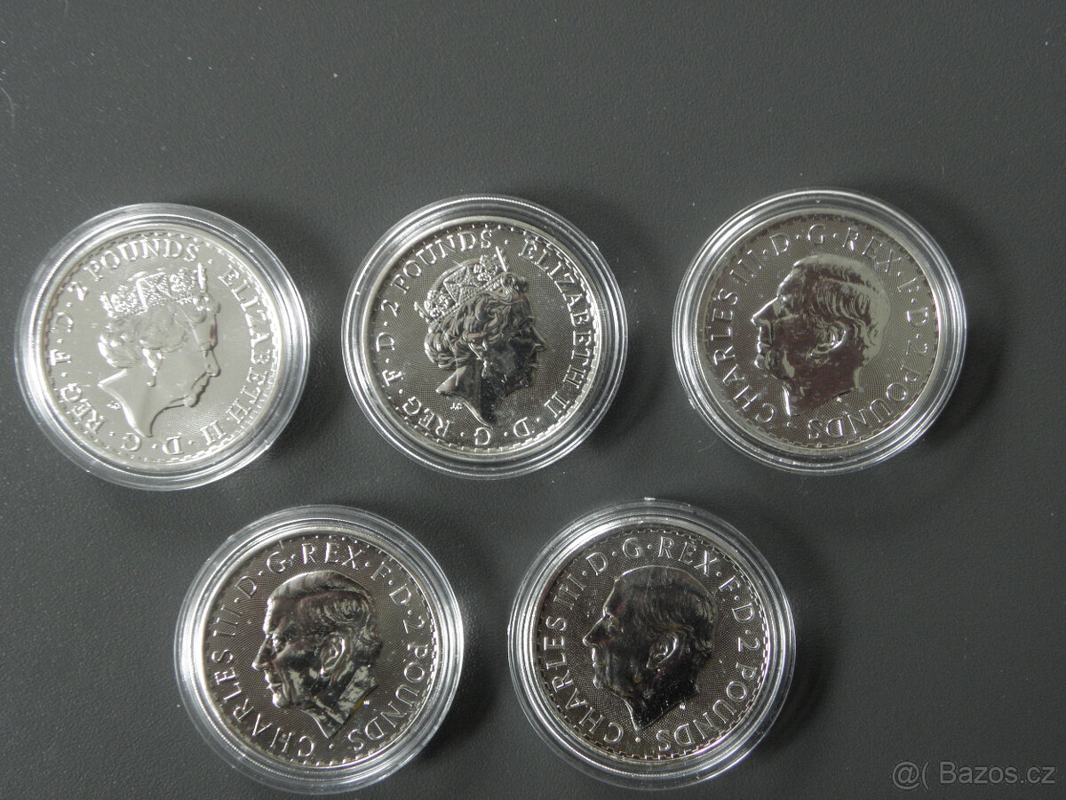 Britania 1oz Ag 2022 - 2025