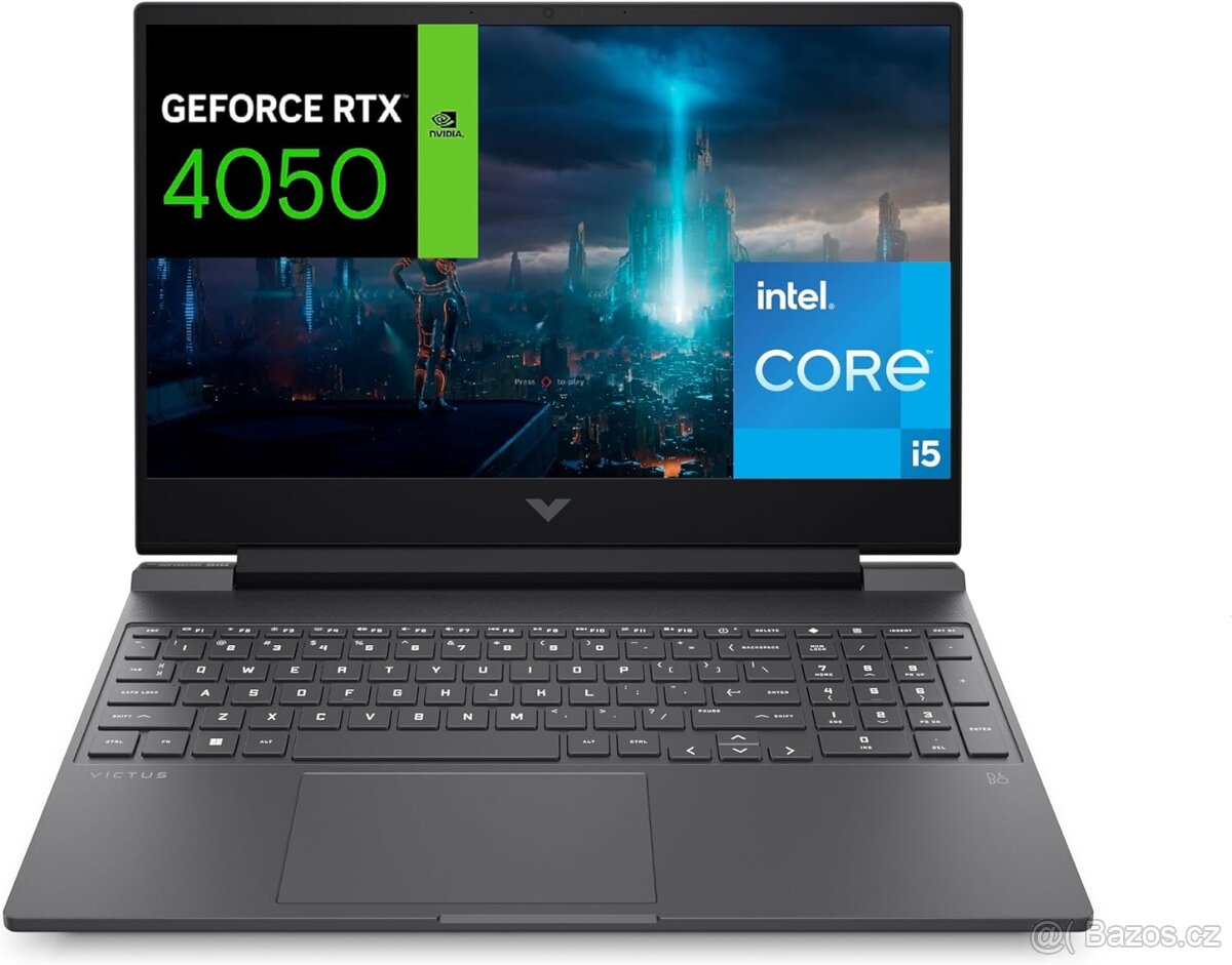 HP VICTUS 16 HERNÍ i5-13500/16GB DDR5/512GB/RTX 4050 ZÁRUKA