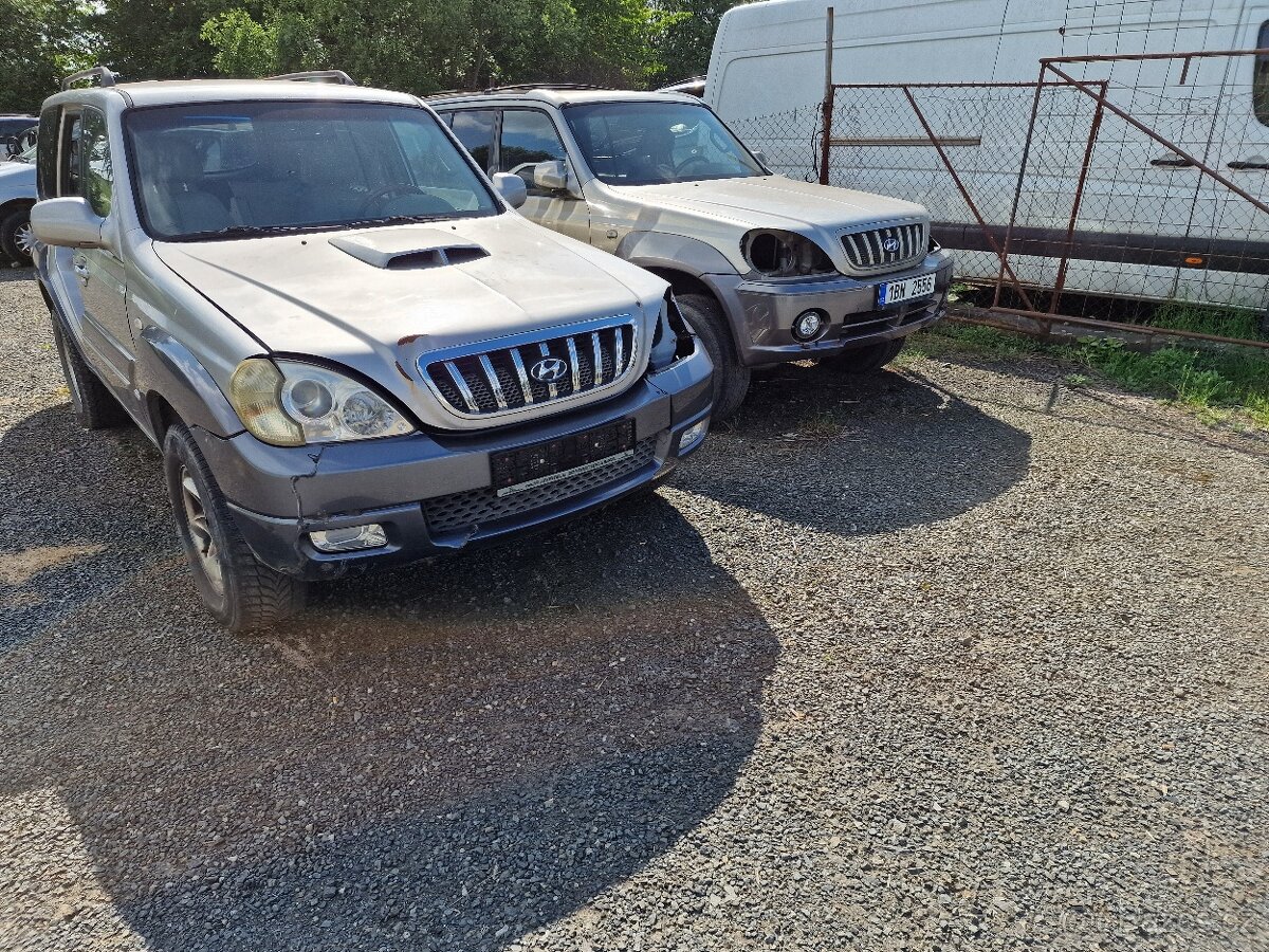 Hyundai Terracan 4x4 2.9crdi 120 kw automat , nový model.