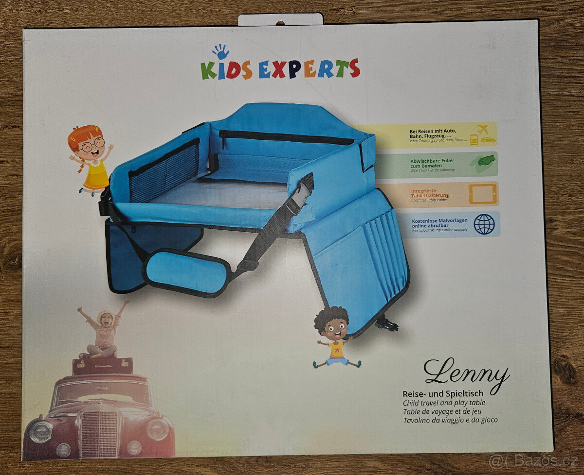 Cestovní stoleček do autosedačky (Lenny) - 2ks
