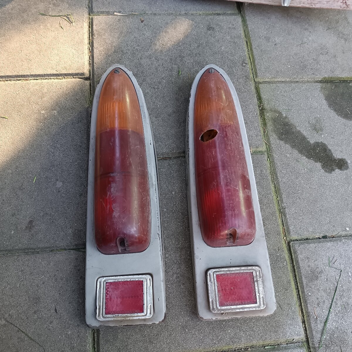 Trabant 601 zadní světla