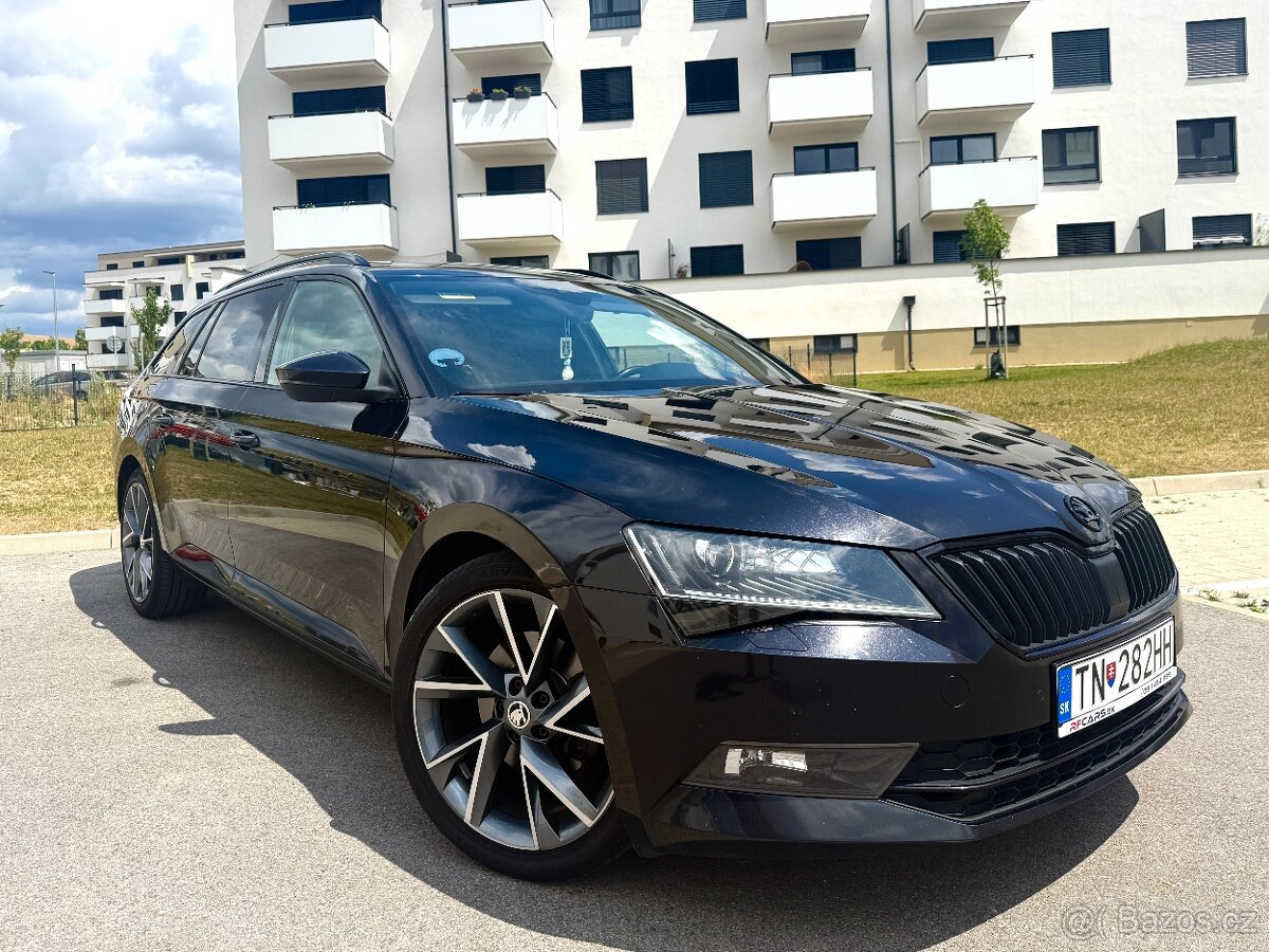Predám Škodu Superb 3 Sportline 4x4 DSG
