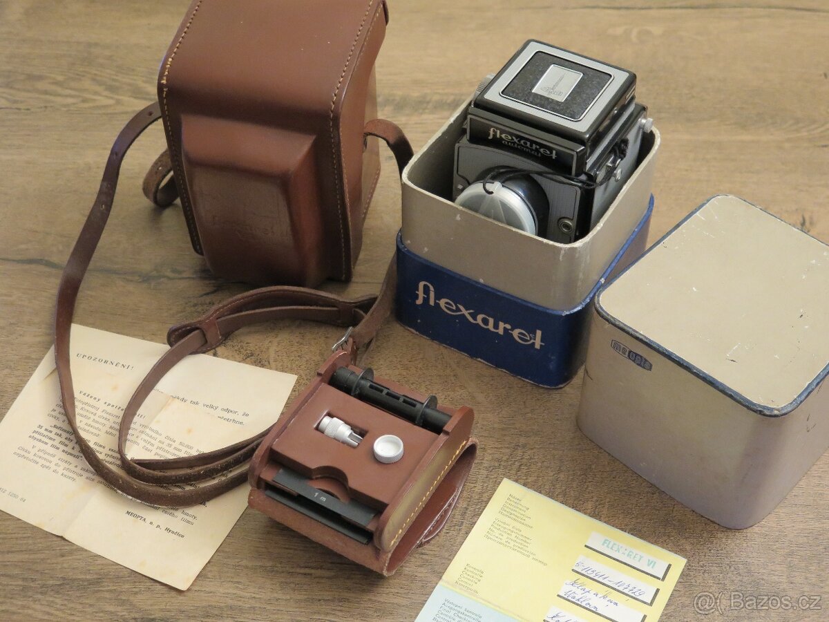 Flexaret automat VI + redukce na kinofilm + BOX