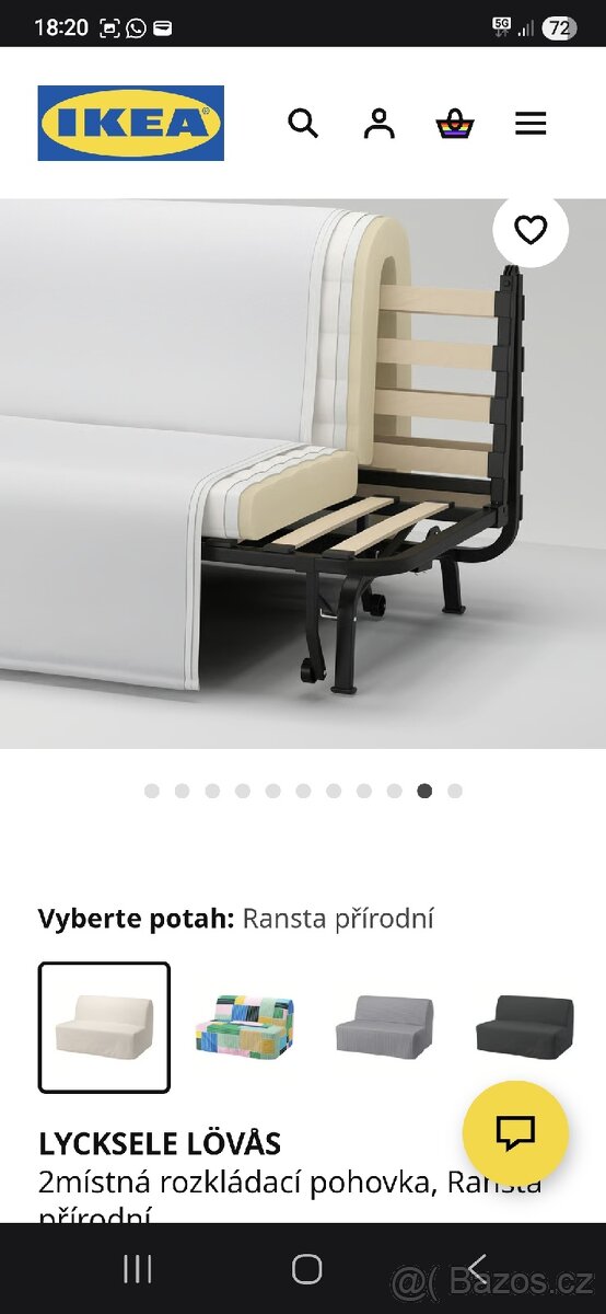 IKEA POHOVKA LYCKSELE