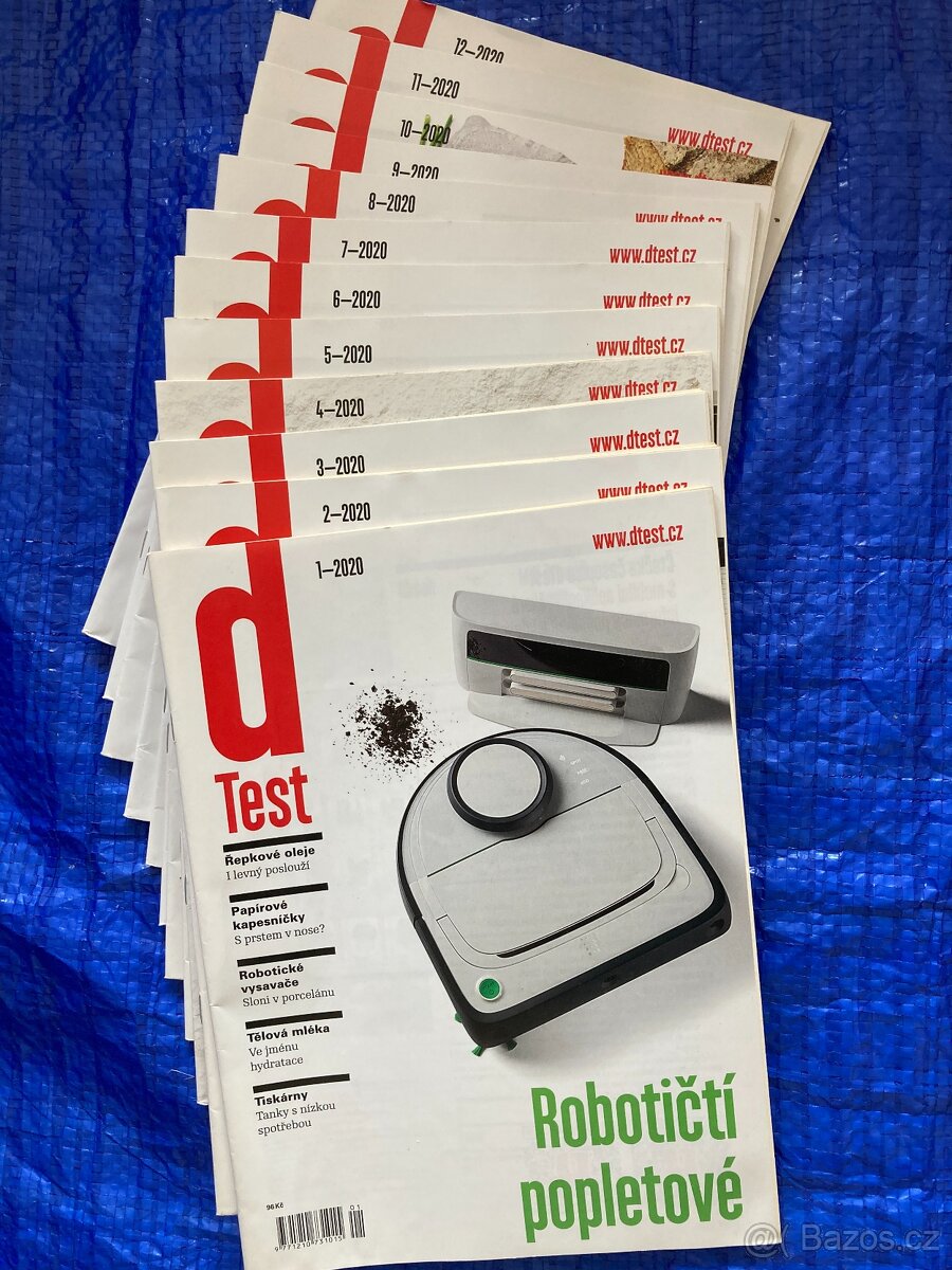 Časopis dTest komplet rok 2020