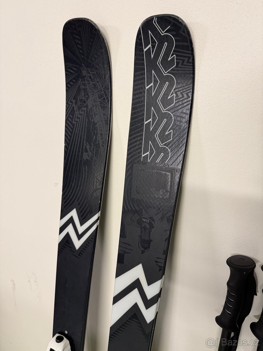 K2 Freestyle lyže + vazaní