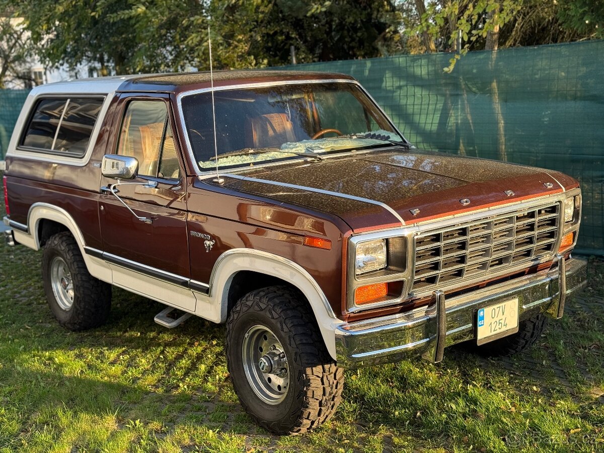 Ford Bronco, XLT, 4WD, 1980