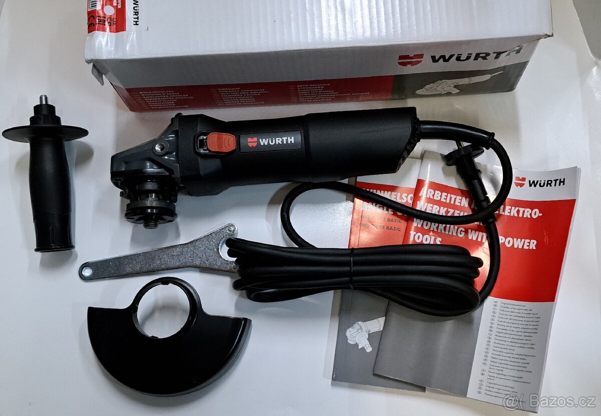 Úhlová bruska WURTH EWS 7-125 BASIC (NOVÁ)