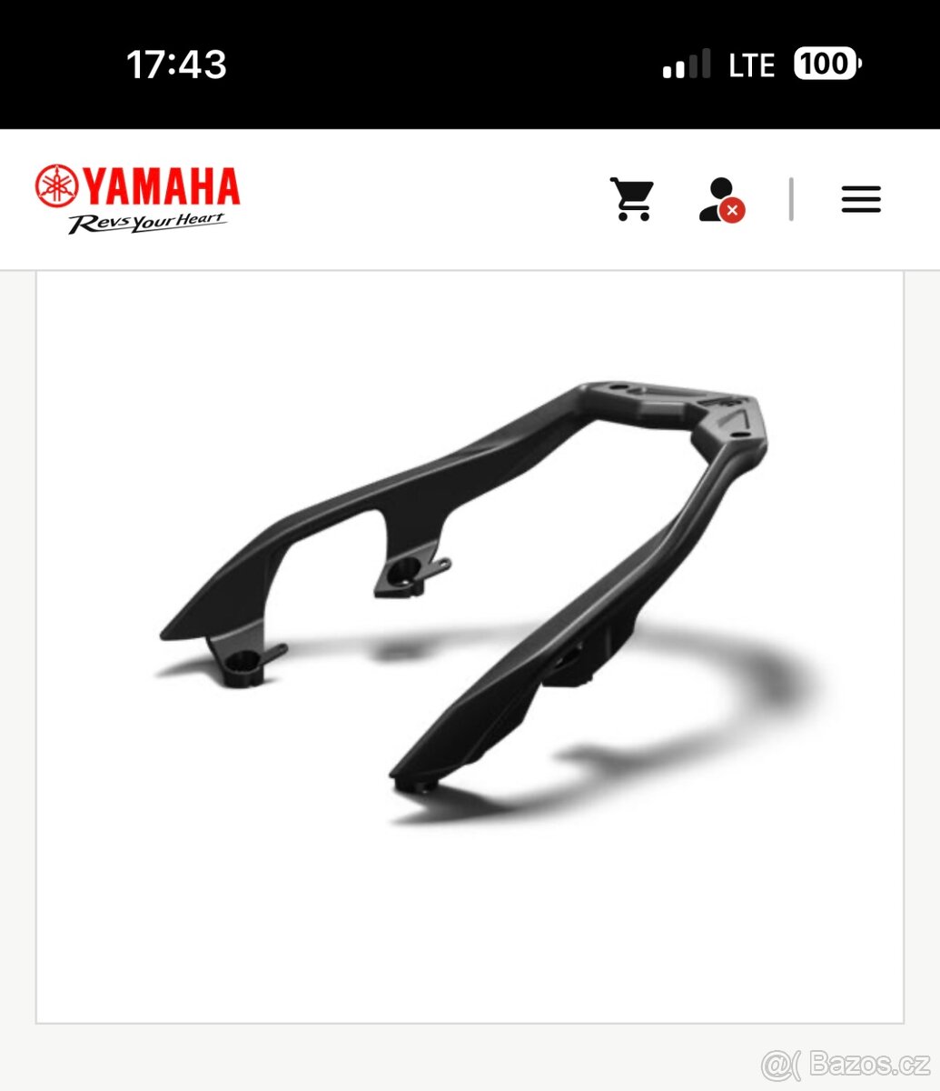 Yamaha X-max zadní nosič NOVÉ