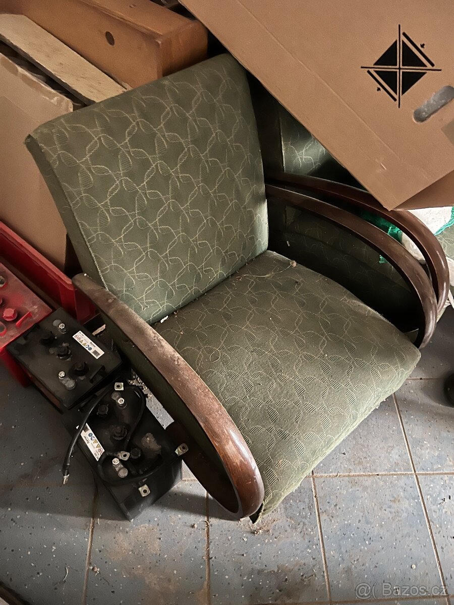 Křesla Halabala typ C k renovaci